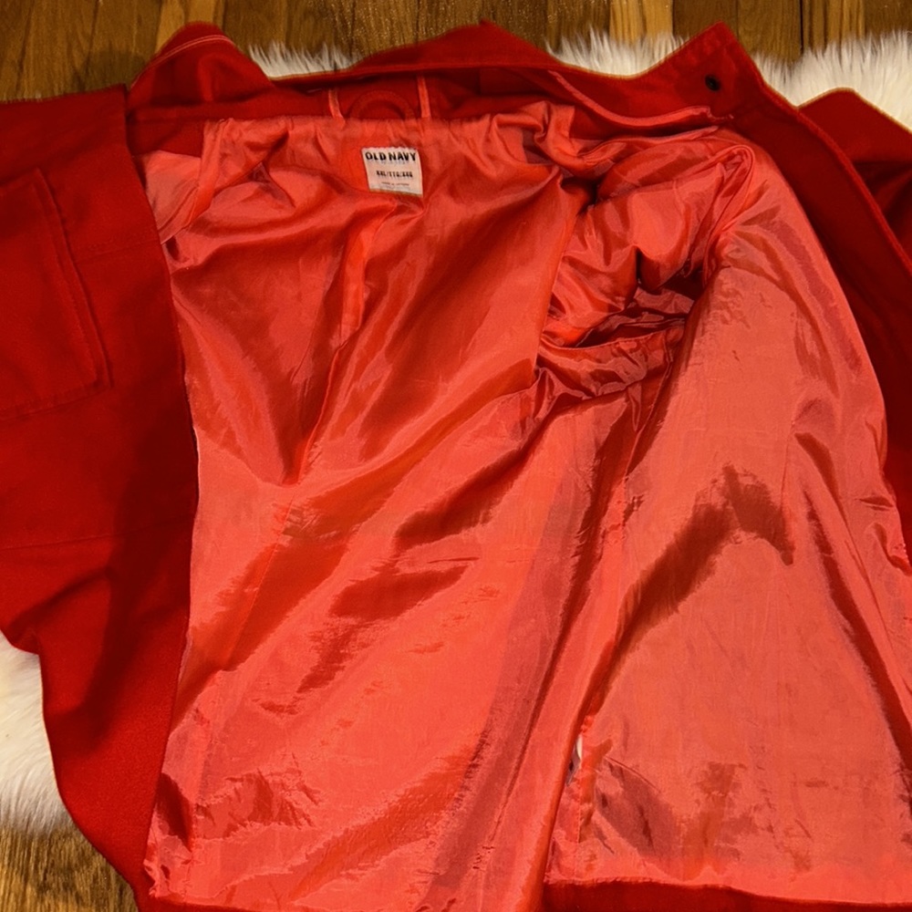 Old navy red peacoat plus size xxl - Picture 7 of 8